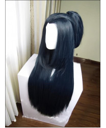 Touken Ranbu Online Jiro Tachi Black Anime Styled Cosplay Wig
