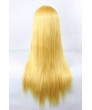 Touhou Project Yakumo Yukari Golden Long Straight Anime Cosplay Wig