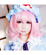 Touhou Project Saigyouji Yuyuko Pink Short Anime Cosplay Wig