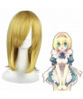 Touhou Project Alice Margatroid Pale Gold Short Straight Cosplay Wig