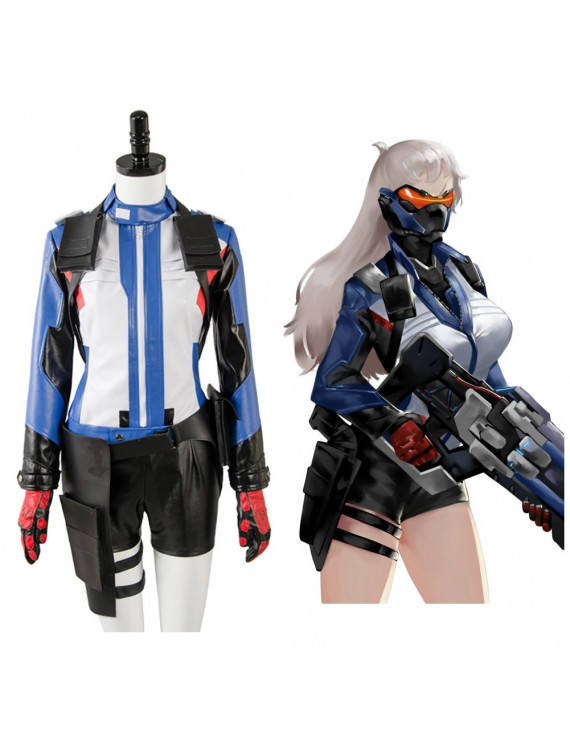 Overwatch OW Soldier 76 Jack Morrison Female Cosplay Customes