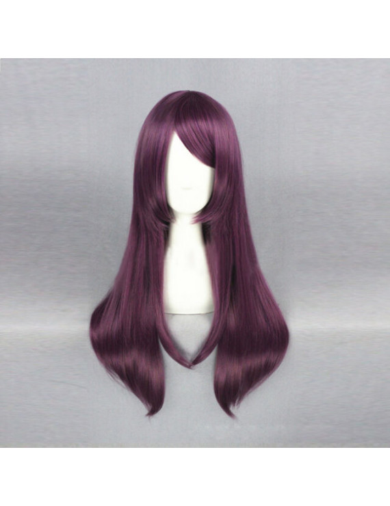 Tokyo Ghoul Rize Kamishiro Purple Long Straight Styled Cosplay Wig