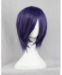 Tokyo Ghoul Toka Kirishima Purple Blue Anime styled Cosplay Wig