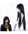 Kyou Kara Ore Wa hayakawa kyoko Long Black Synthetic Hair Cosplay Wig