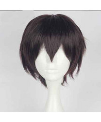 Bungo Stray Dogs Osamu Dazai Short Brown Cosplay Wig