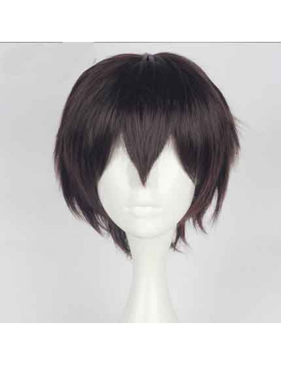 Bungo Stray Dogs Osamu Dazai Short Brown Cosplay Wig