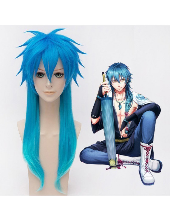 Dramatical Murder DMMd AOBA Blue Gradient Anime Cosplay Wigs