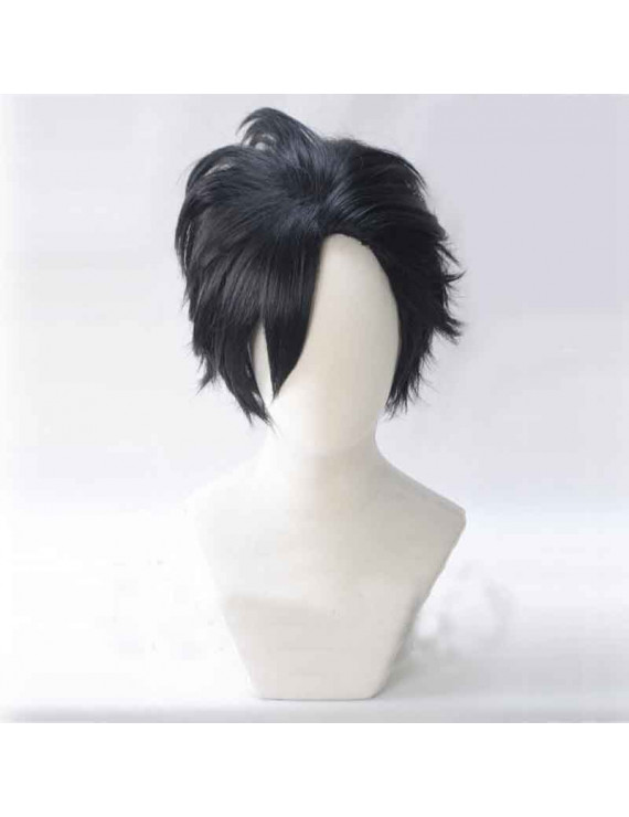 Haikyuu Haikyuu Kuroo Tetsurou Black Short Cosplay Wig