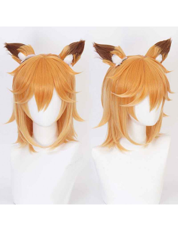 Sewayaki Kitsune no Senko-san Orange Cosplay Wig