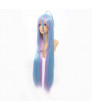 No Game No Life Shiro Long Light Blue Anime Cosplay Wig