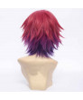 No Game No Life Sora Rose Purple Short Styled Anime Cosplay Wig 