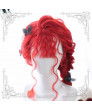 Sweet Lolita Wig Long Curly Red Harajuku Synthetic Hair Wig