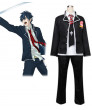 Blue Exorcist Rin Okumura Long Sleeve School Uniforms Cosplay Customes 