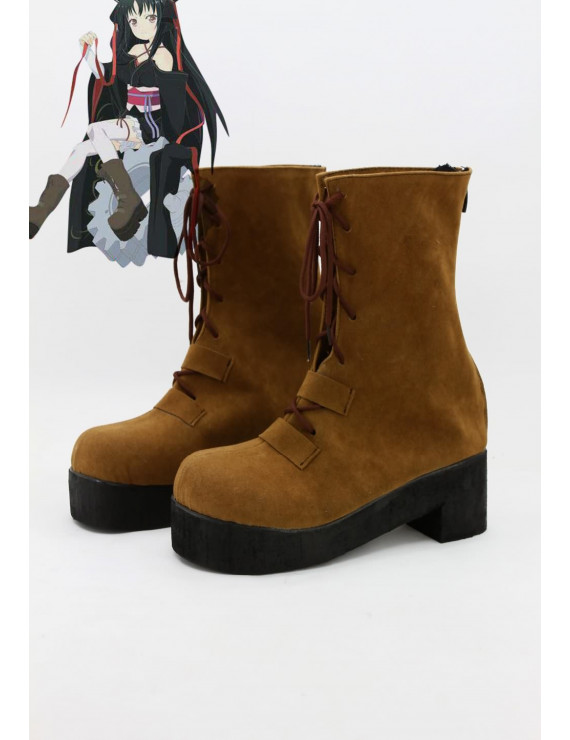 Unbreakable Machine Doll Yaya PU Anime Cosplay Boots