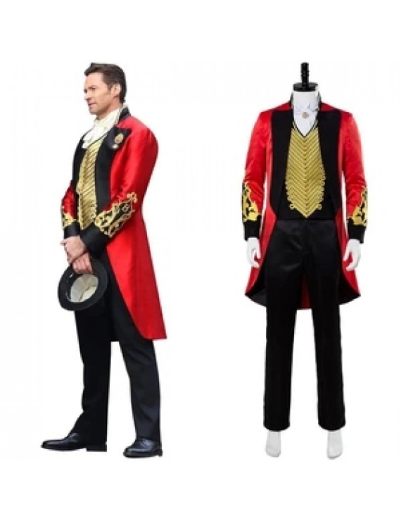 The Greatest Showman P.T. Barnum Full Set Outfit Cosplay Custome