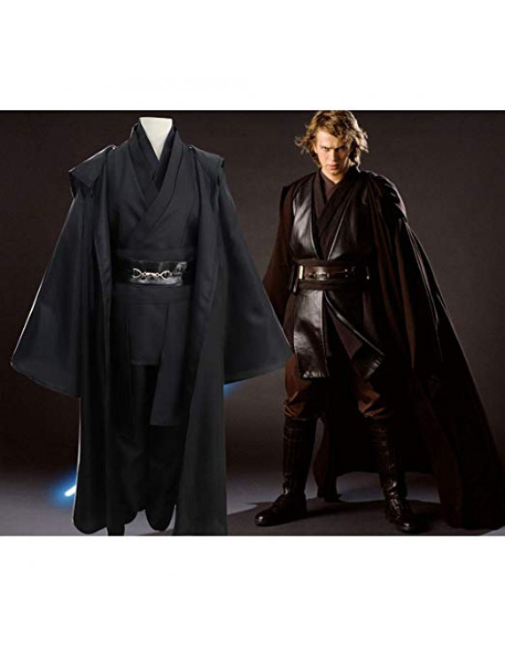 Star War Jedi Cosplay Outfit Mens Halloween Costume