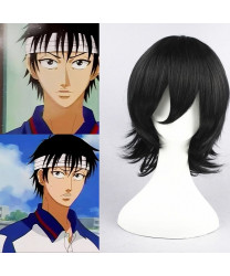 The Prince of Tennis Kaidoh Kaoru Heat Resistant Fiber Black Anime Cosplay Wig