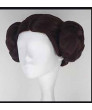 Star Wars Carrie Reynolds Fisher Short Brown Heat Resistant Fiber Cosplay Wig