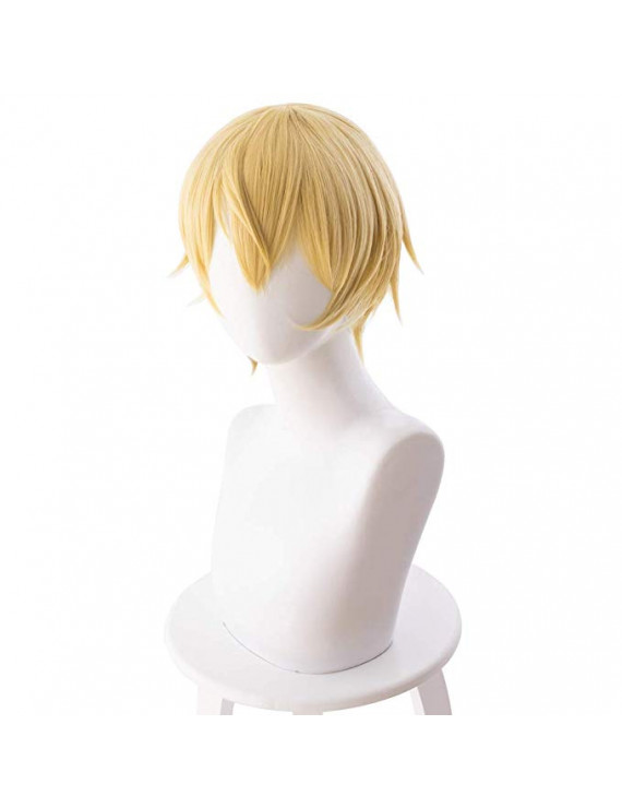 Sword Art Online Alicization Eugeo Yellow Short Cosplay Wig