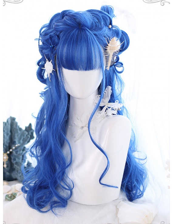 Sweet Lolita Wig Long Curly Synthetic Hair Party Wig