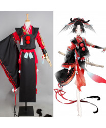 Touken Ranbu Kogarasumaru Japan Kimono Cosplay Costume