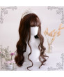 Harajuku Style Big Waves Long Brown Lolita Wig