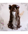 Harajuku Style Big Waves Long Brown Lolita Wig