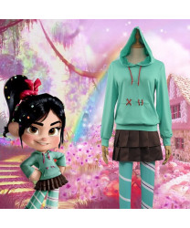 Sugar Rush Vanellope Von Schweetz Cosplay costume womens