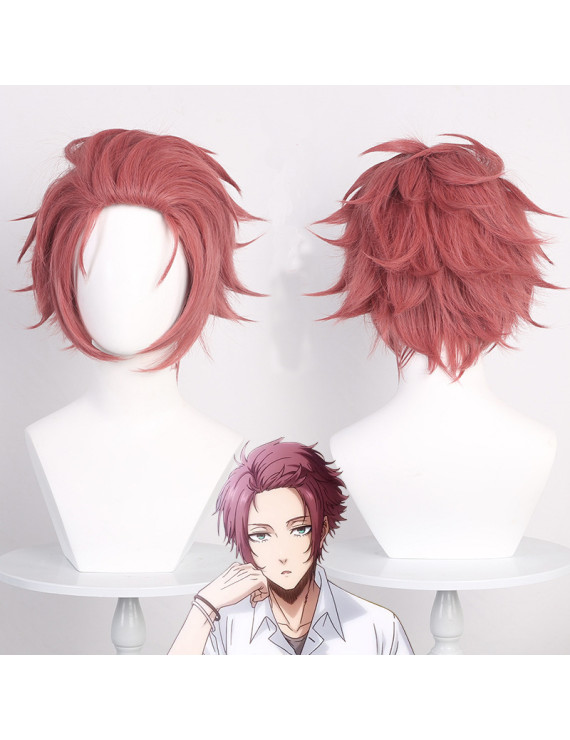 Blue Lock Itoshi Sae Pink Short Cosplay Wig