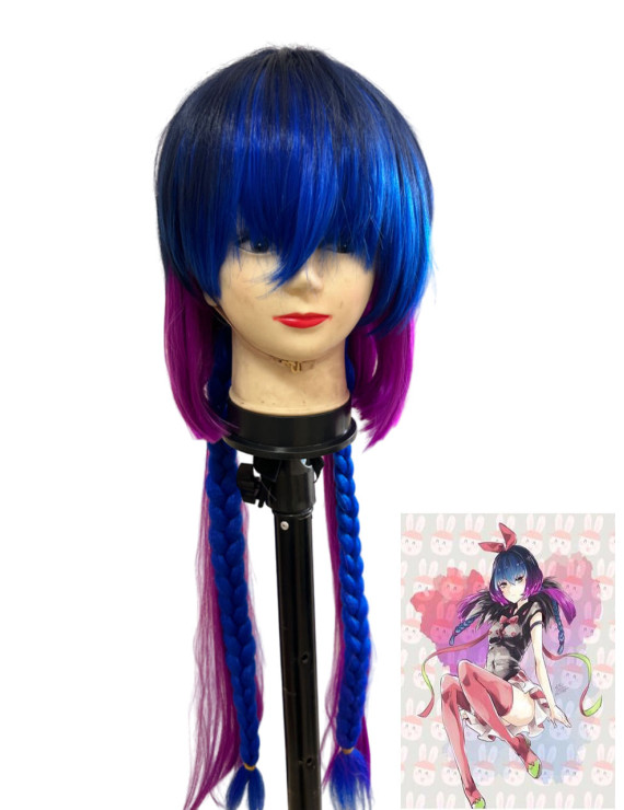 beatmaniaIIDX 25 SINOBUZ BroGamer Cosplay Wig