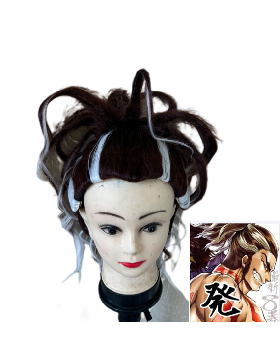 Record of Ragnarok Raiden Tameemon cosplay wig