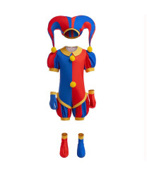 The Amazing Digital Circus Pomni Cosplay Costume for Kids