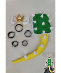 Royal Hime Princess Cosplay Accessories Set with Crown, Choker Bracelet, Arm Ring, and Backpack for Extra Style