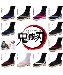 Kimetsu no Yaiba wooden clogs Cosplay Shoes