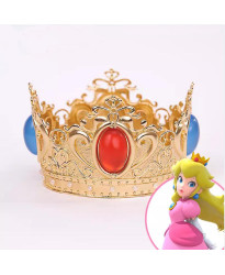 Mario Princess Peach Cosplay Crown Headpiece