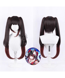 Sparkle Black Cosplay Wig: Shine in Honkai: Star Rail Universe