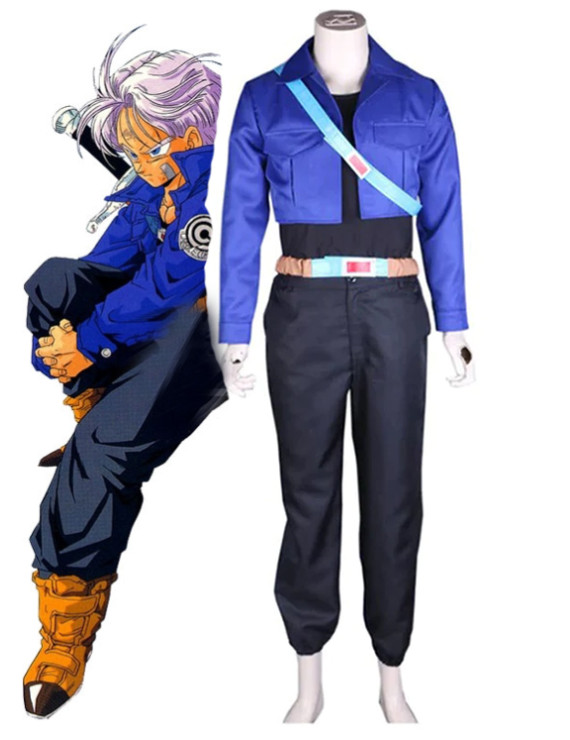 Dragon Ball Z Trunks Fighting games Cosplay Costume