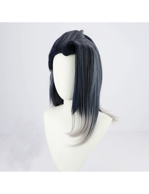 Valorant Fade game styling Cosplay Wig