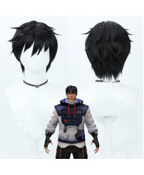 Valorant ISO Black Styling Game Cosplay Wig