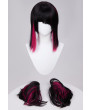 Street Fighter Juri Cosplay Wig