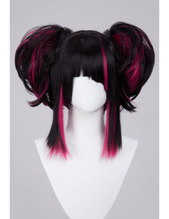 Street Fighter Juri Cosplay Wig