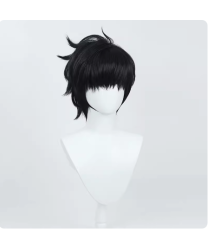 solo leveling Sung Jinwoo Black anime Cosplay Wig