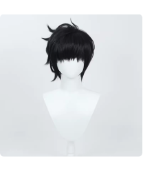 solo leveling Sung Jinwoo Black anime Cosplay Wig