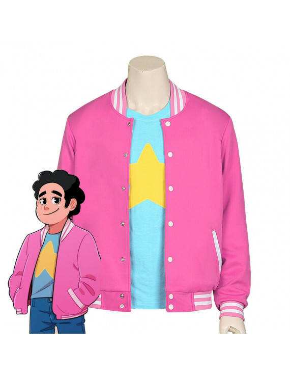 Steven Universe Steven Quartz Universe Jacket and T-shirt Cosplay Costume