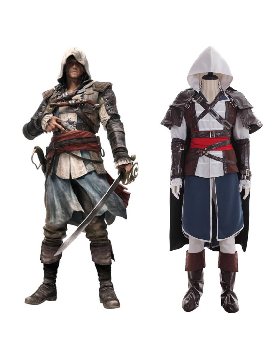 Assassins Creed IV Edward Kenway Cosplay Costume