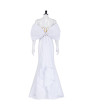 Sailor Moon Tsukino Usagi White Queen Dress Cosplay Costume