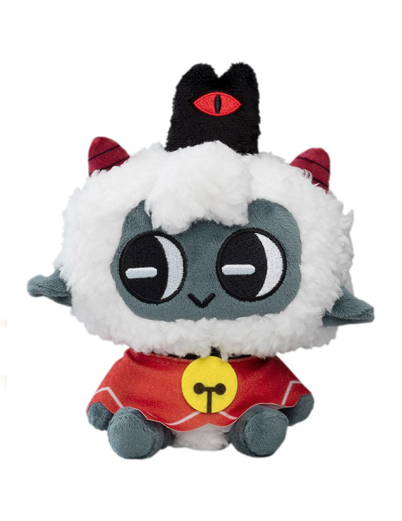 Cult of the Lamb lamb plush doll