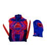 Spider-Man 2099 Cosplay Costume – Miguel O'Hara Suit from Spider-Man: Across the Spider-Verse Halloween Jumpsuit Bodysuit Outfit