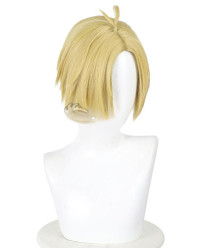 Sakamoto Days Shin Asakura Golden Short Cosplay Wig