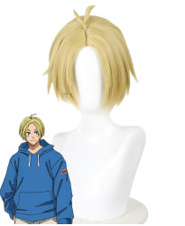 Sakamoto Days Shin Asakura Golden Short Cosplay Wig